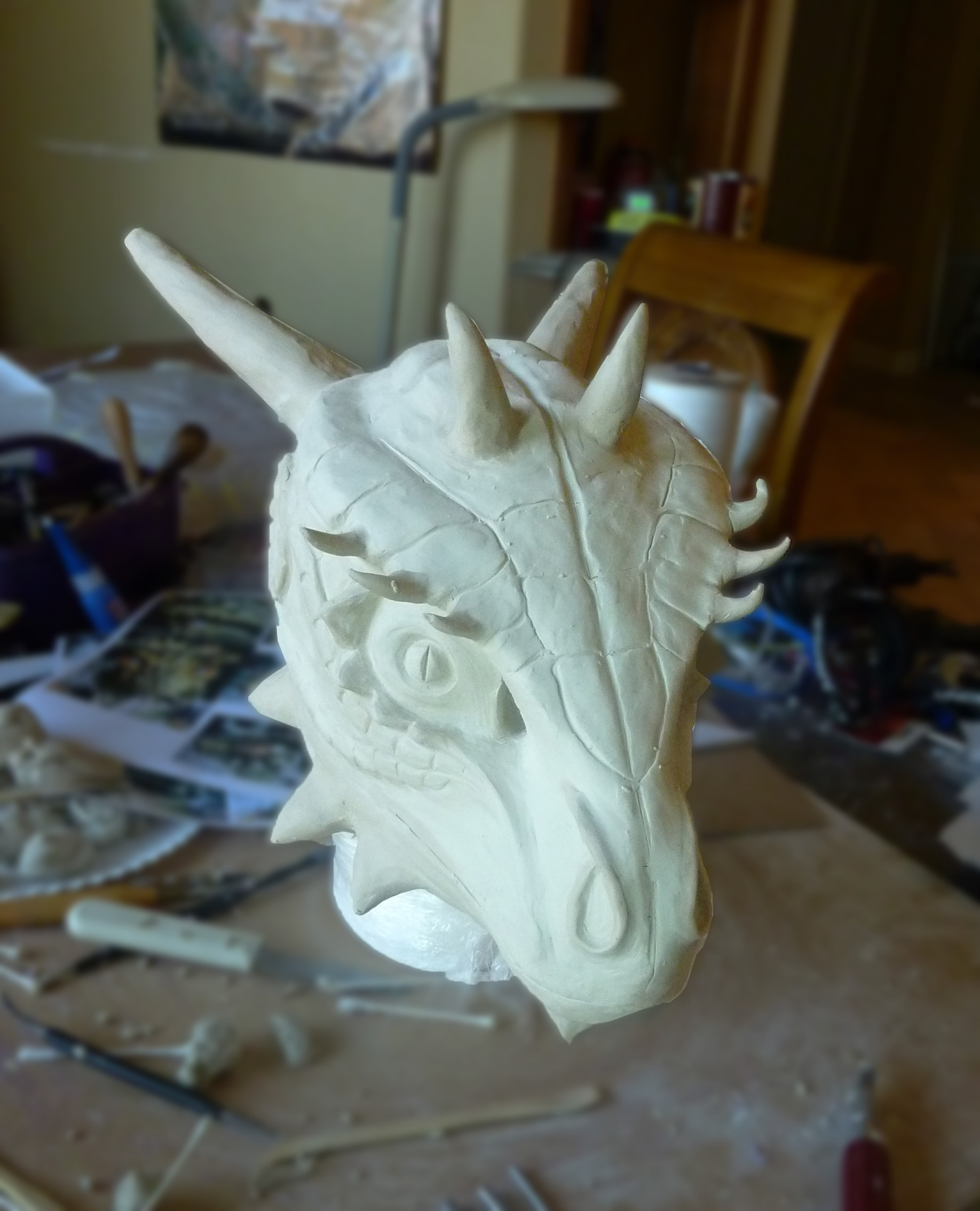 Start of Argonian Sculpt