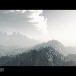 Skyrim Into the Void video screen shots Mountain scene