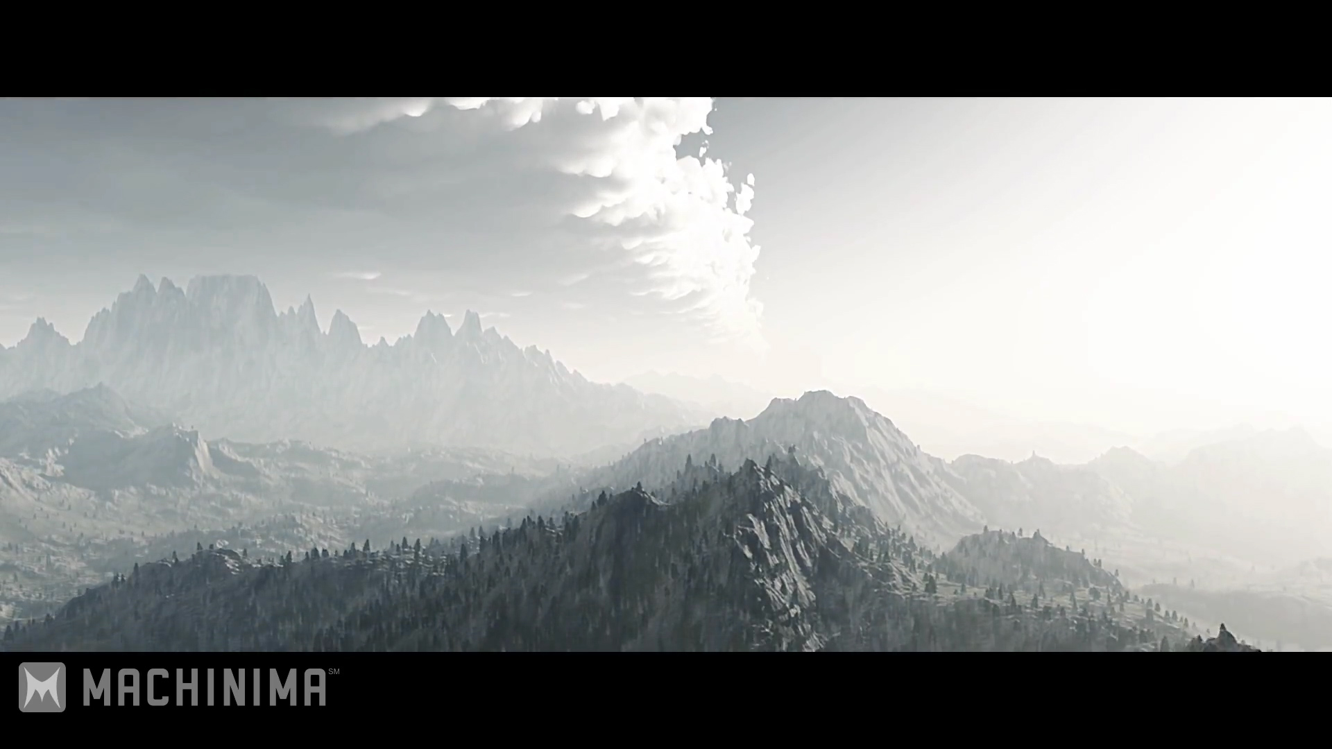 Skyrim Into the Void video screen shots Mountain scene