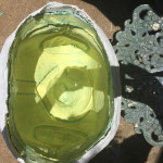 Skyrim Iron Armor cast view inside the mold
