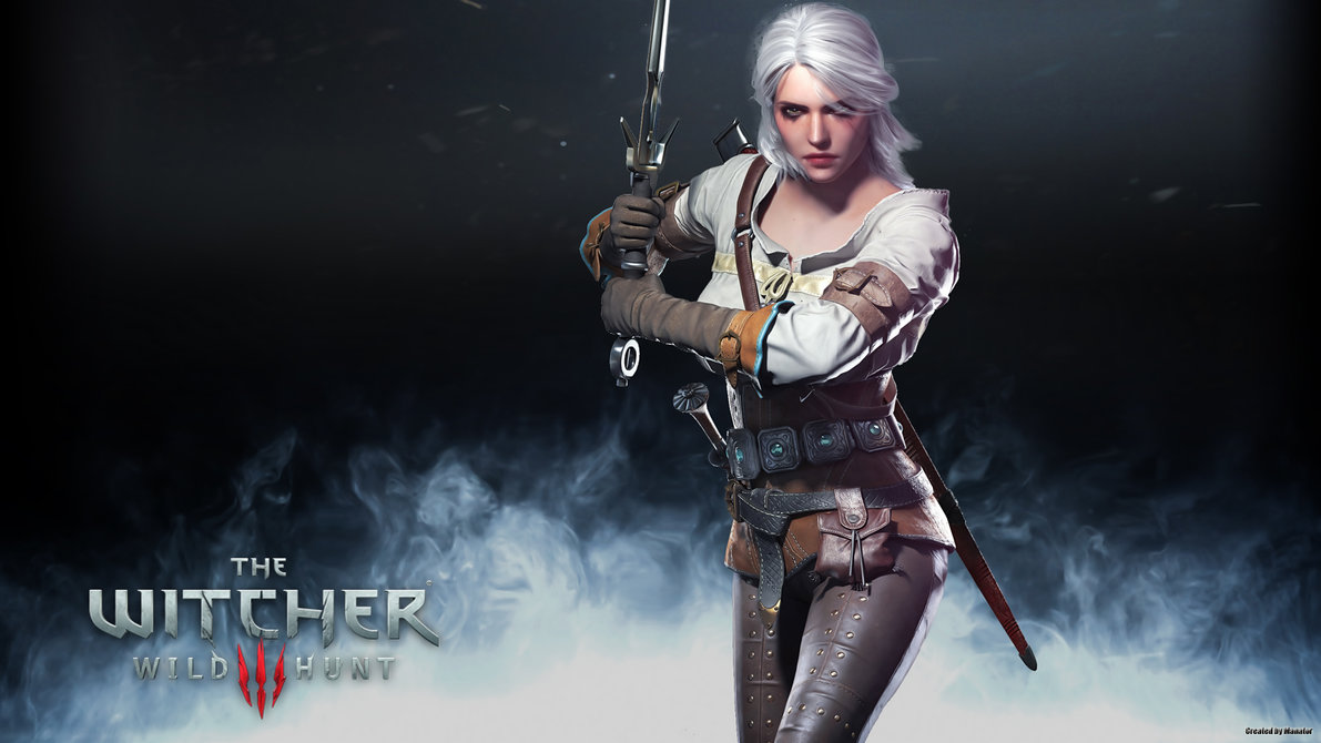 Ciri from The Witcher Wild Hunt Game
